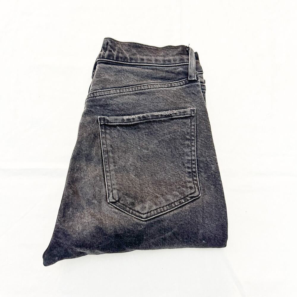 AGOLDE Riley Charcoal Black Denim Cutoffs Jean Button Fly Size 26